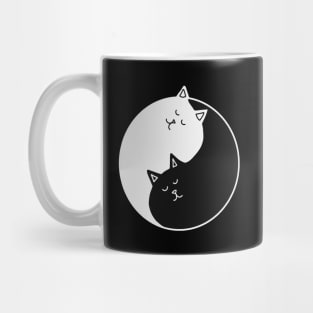 Yin Yang Cats, Cute Cats, Kitten Cat Lover Mug